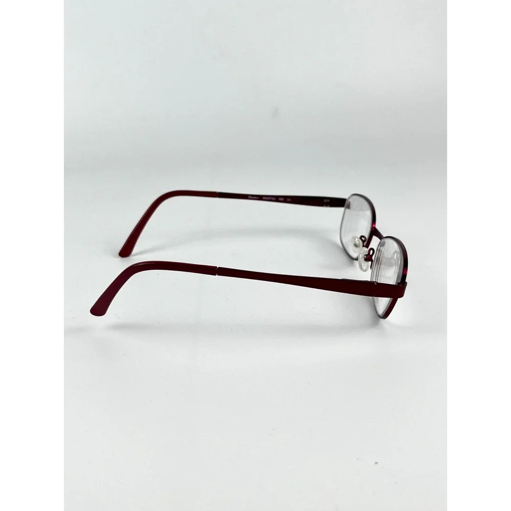 Seen Women's Eyeglasses Frame Maroon Plastic Cat Eye Full Rim 48-17-130‎ mm